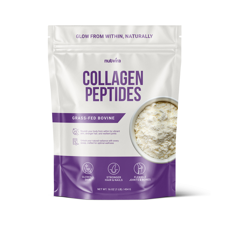 Nutvira Collagen Peptides – Unflavored Hydrolyzed Collagen (454g)