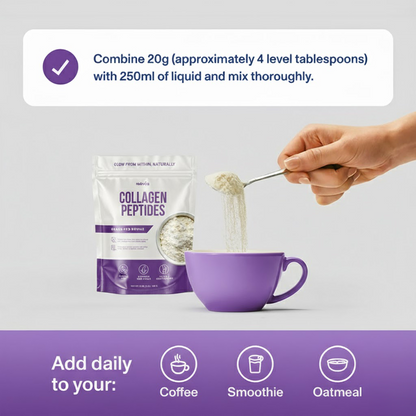 Nutvira Collagen Peptides – Unflavored Hydrolyzed Collagen (454g)