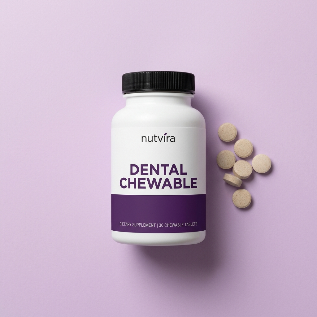 Nutvira Dental Chewable flatlay