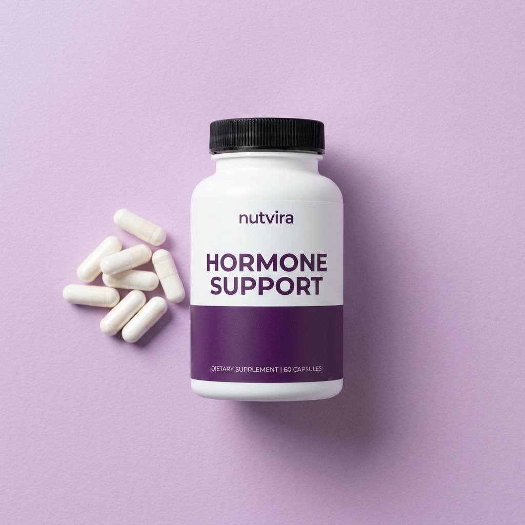 Nutvira Hormone Support flatlay