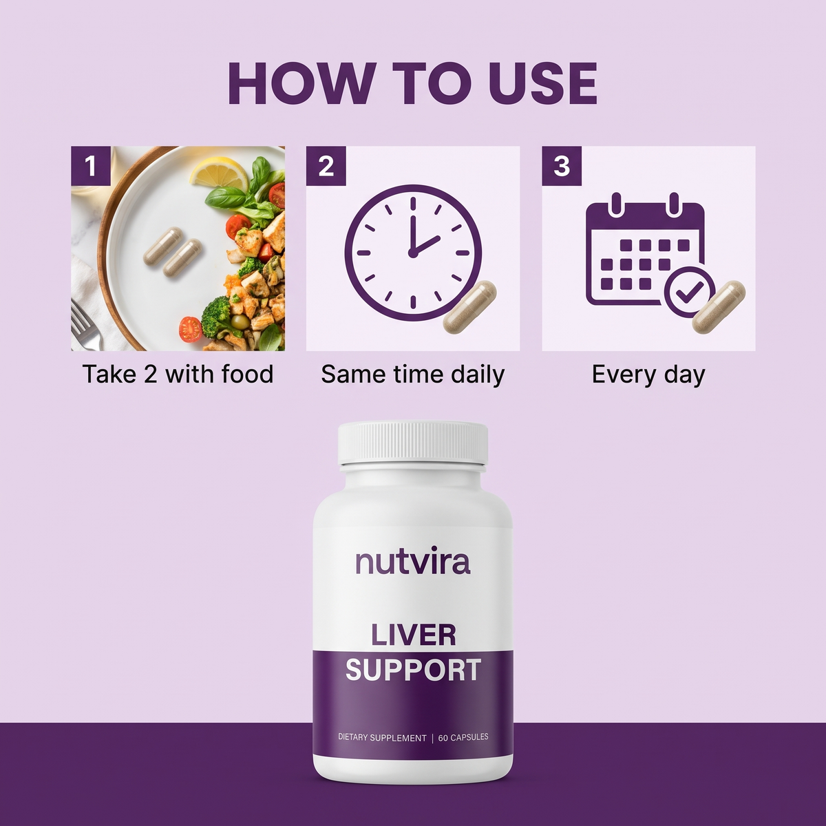 How to use Nutvira Liver Support
