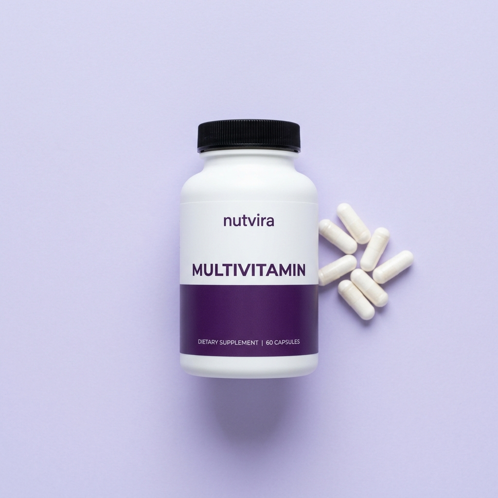Nutvira Multivitamin flatlay