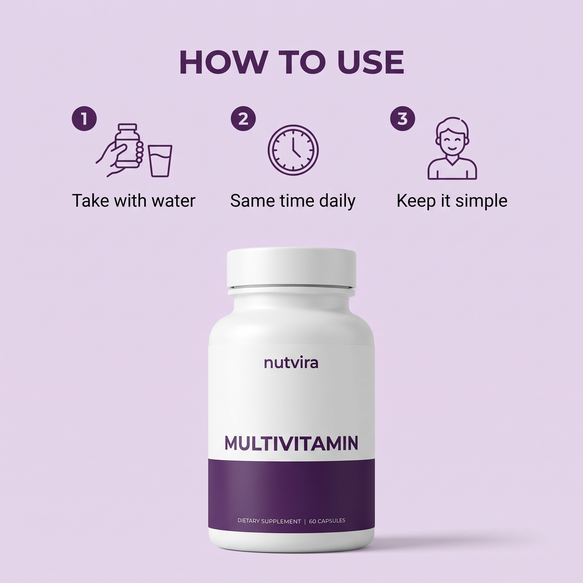 How to use Nutvira Multivitamin