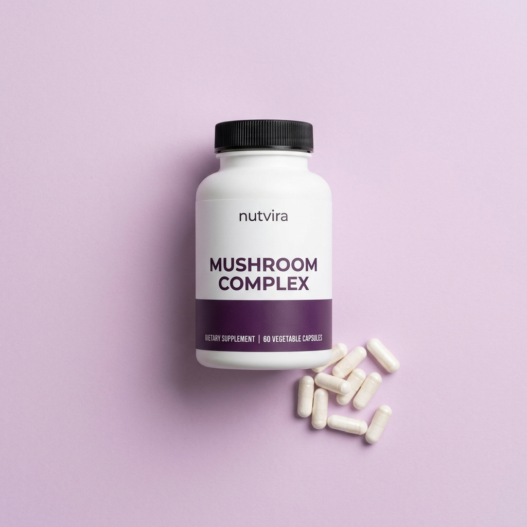Nutvira Mushroom Complex flatlay