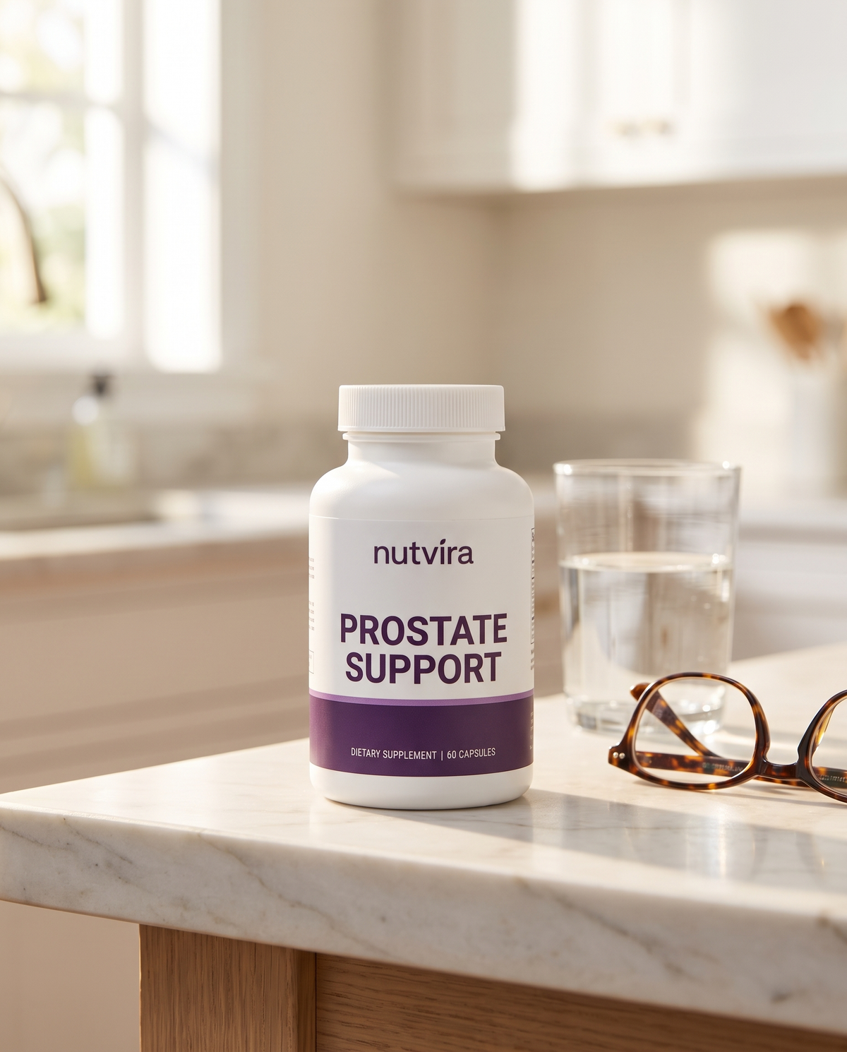 Nutvira Prostate Support in use