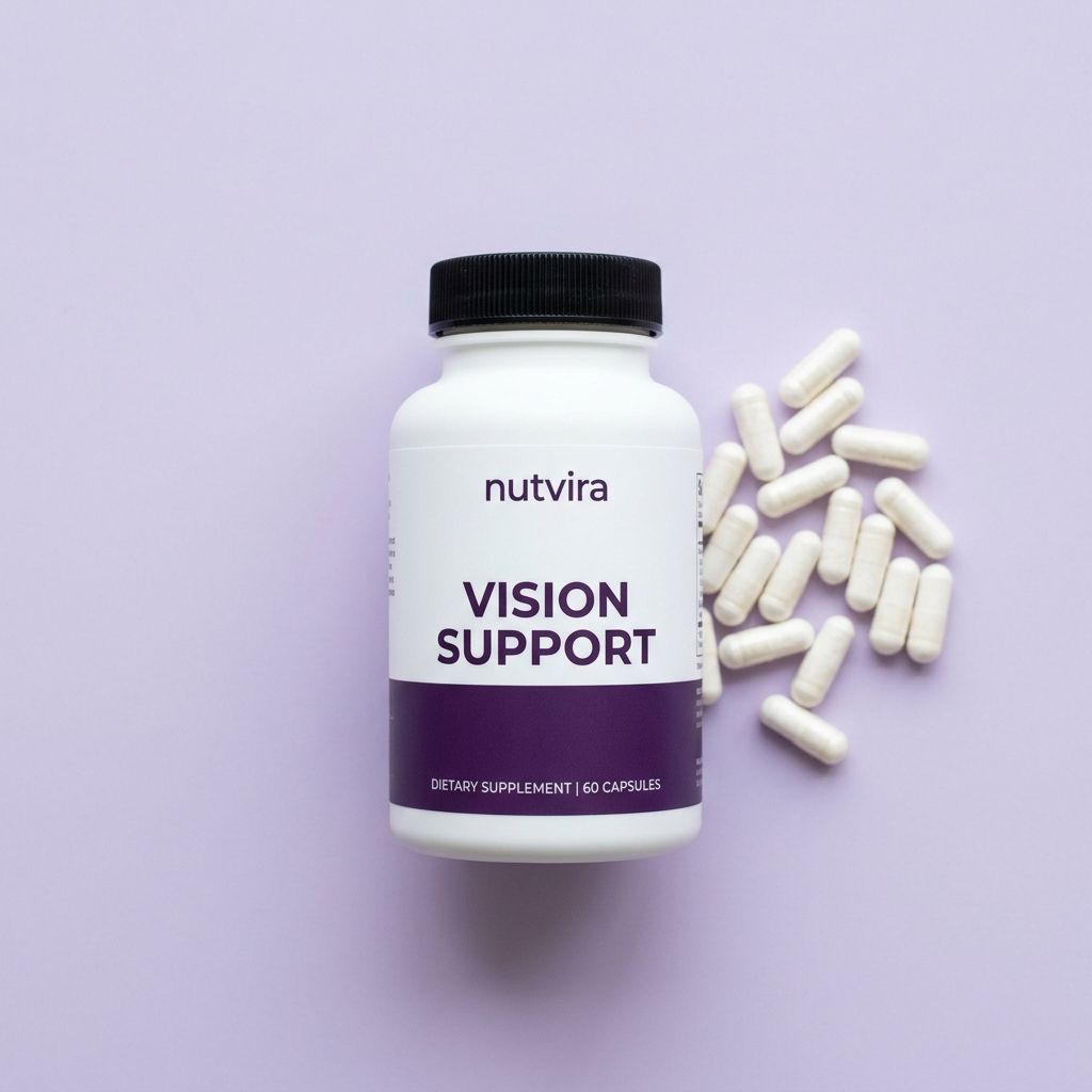 Nutvira Vision Support flatlay